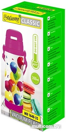 Термокружка Maestro MR-1640-35 0.35л (зеленый)