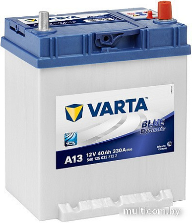Автомобильный аккумулятор Varta Blue Dynamic 540 125 033 (40 А·ч)