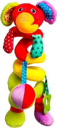Погремушка Крошка Я Слоник яркий 5047677