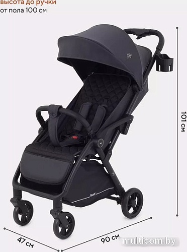Коляска прогулочная «книга» Rant Sky RA400 (graphite)