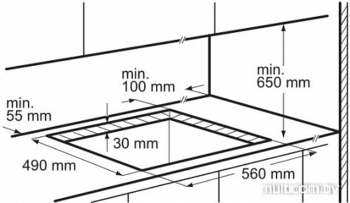 Варочная панель Electrolux EGU96647LX