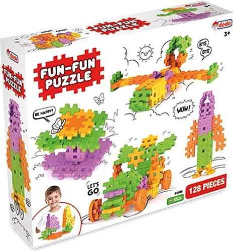Конструктор Dede Fun-Fun-пазл 03905