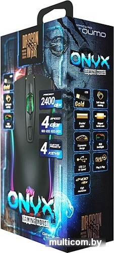 Игровая мышь QUMO Dragon War Onyx