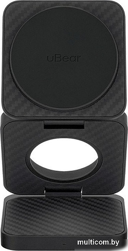Беспроводное зарядное uBear Balance 3-in-1 Kevlar WL17BL31-AW
