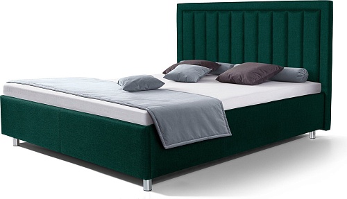 Кровать ФорестДекоГрупп Марта 2 160x200 без ПМ (Veluta Lux 33)