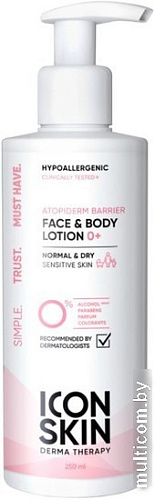 Icon Skin Лосьон для лица AtopiDerm Barrier Липидовосстанавливающий 250 мл