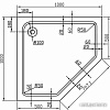 Душевой поддон Vincea VST-2AP-1010 100 см