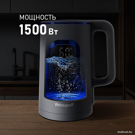 Электрический чайник Weissgauff WK 1500 Dt Touch BodyCool