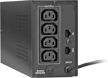 Источник бесперебойного питания ExeGate Power Back BNB-600.LED.AVR.C13.RJ