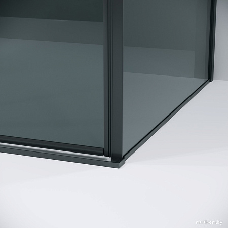 Душевой уголок Grossman Galaxy 100x80x195 120.K33.01.1080.21.10 (черный матовый/тонированное стекло)