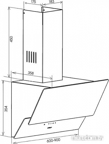 Кухонная вытяжка Schaub Lorenz SLD DY6714