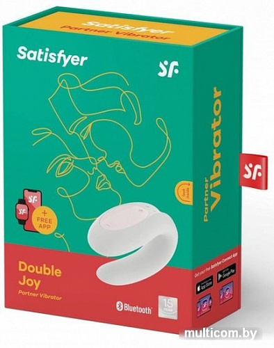 Satisfyer Double Joy Белый J2008-16-2