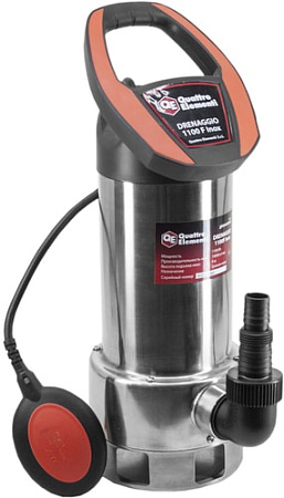 Дренажный насос Quattro Elementi Drenaggio 1100 F Inox