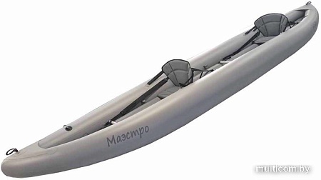 Надувная лодка Вольный ветер Маэстро 480 (серый)