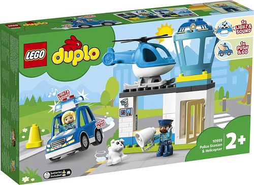 Конструктор LEGO Duplo 10959 Полицейский участок и вертолет