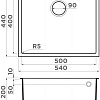 Кухонная мойка Omoikiri Bosen 54-U GR (leningrad grey)