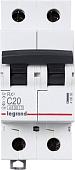 Выключатель автоматический Legrand RX3 2P C 20A 4.5кА 2M 419698