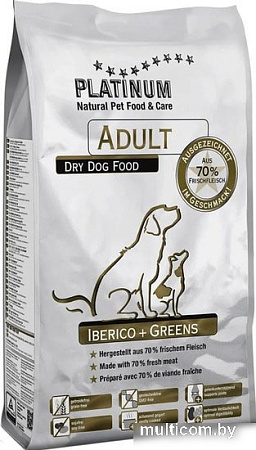 Сухой корм для собак Platinum Adult Iberico & Greens 1.5 кг