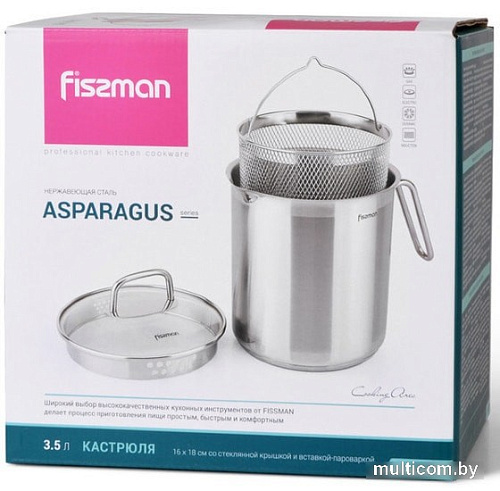 Кастрюля Fissman Asparagus 5099