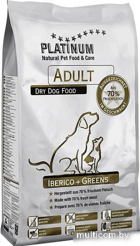 Сухой корм для собак Platinum Adult Iberico & Greens 1.5 кг