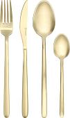Набор столовых приборов Liberty Jones Pure LJ0000420 (16 предметов, золотистый матовый)