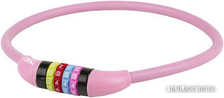 Велозамок M-Wave DS 12.6.5 S (розовый)