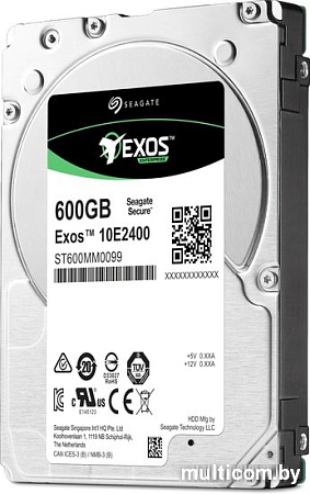 Гибридный жесткий диск Seagate Exos 10E2400 600GB ST600MM0099