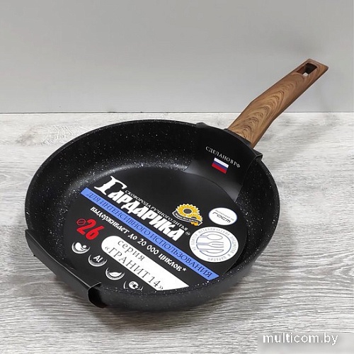 Сковорода Гардарика Гранит 1026-14