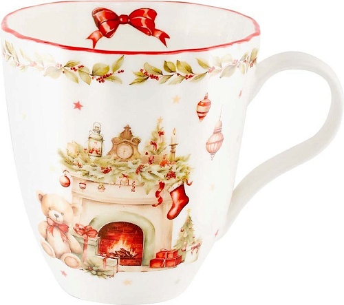 Кружка Decor de table Рождественский винтаж DDT-LH9840-350