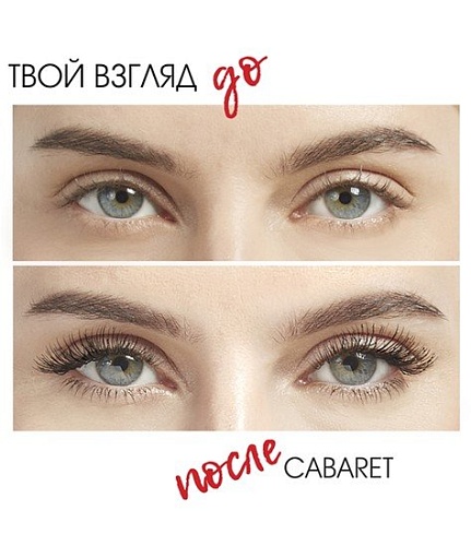 Тушь для ресниц Vivienne Sabo Cabaret супер-объем (01 черный)