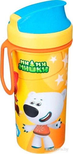 Бутылка для воды Ми-ми-мишки 431331208 400мл (оранжевый)