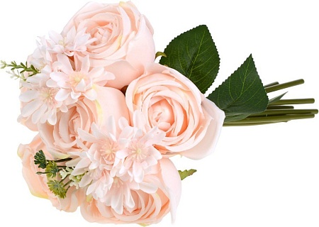 Искусственный букет Forgarden Букет Роз BN11030 (персиковый)