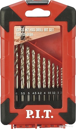 Набор сверл P.I.T. ASET01-013A