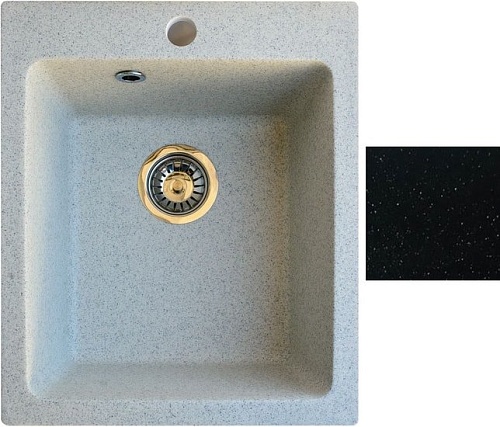 Кухонная мойка Gerhans A10 (оникс)