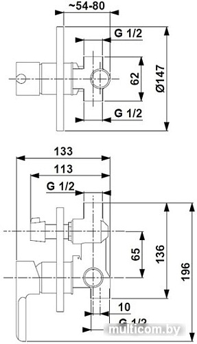 Смеситель Armatura Angelit 4729-410-00