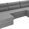 П-образный диван Лига диванов Форсайт 100833 (серый)