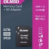 Olmio microSDXC 64GB UHS-I U3