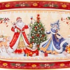 Блюдо Lefard Дед Мороз и Снегурочка 85-1725