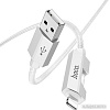 Кабель Hoco U123 USB Type-A - Lightning (1.2 м, серый)