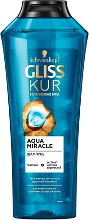 Шампунь Gliss Kur Aqua Miracle для нормальных и склонных к сухости волос 400 мл
