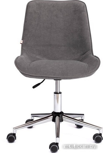 Кресло TetChair Style (флок, серый)