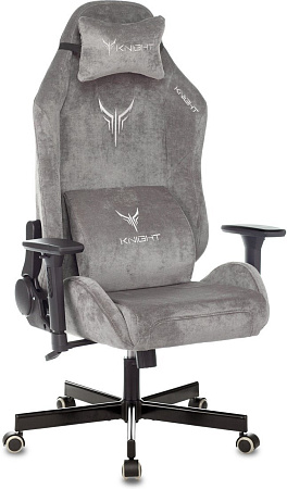 Игровое (геймерское) кресло Бюрократ Knight N1 Fabric (серый Light-19)