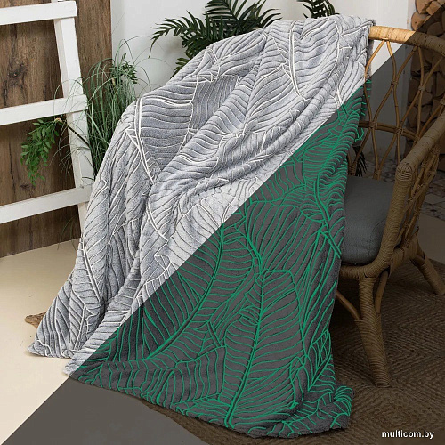 Плед Casa Conforte Stella Tropic 220x240 6155168 (серый)