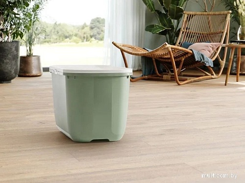 Туалет-лоток Savic Hop in (белый/ботанический зеленый)