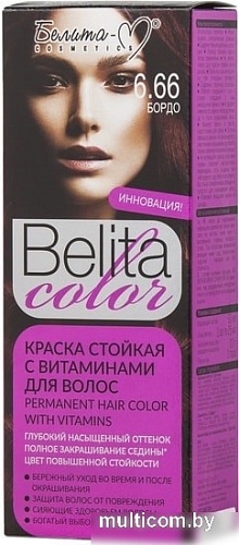 Белита-М Belita Color 6.66 бордо
