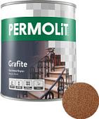PERMOLIT Grafite антикоррозийная с эффектом металлик 1704 0.75 кг (бронза)