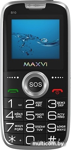 Мобильный телефон Maxvi B10 (черный)