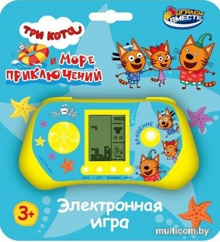 Развивающая игрушка Играем вместе Электронная логическая игра Три Кота B1821930-R