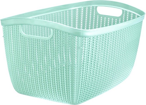 Корзина Idea Вязание 26 л (фисташковый)