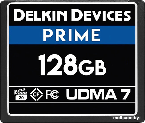 Карта памяти Delkin Devices Prime CF UDMA 7 128GB